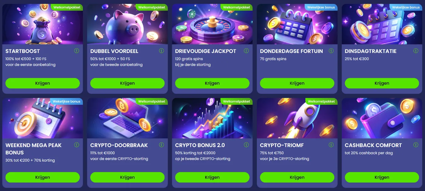 Viu Viu Casino Promoties & Sportbonussen