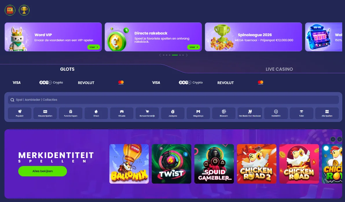 Viu Viu Casino Startpagina